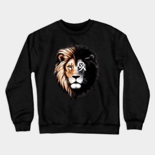 The Lion King's Majestic Safari: A Journey through Royal Realms Crewneck Sweatshirt